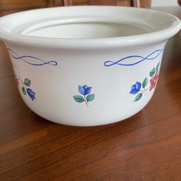 Vintage PFALTZGRAFF * BONNIE BRAE Small BOWL * Cache Pot * Butter Keeper * NWT - Picture 2 of 7